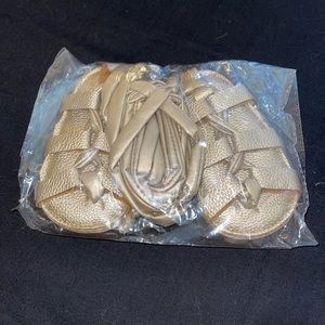 Baby Gold Tie Leg Sandals